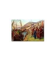 Istanbul'un Fethi 1453 Tablo - 107125 - 50x70 Cm