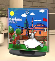 Konya Tasarımlı Masa Saati