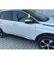 Peugeot 3008 Krom Ayna Kapağı 2 prç 2016 ve üzeri Paslanmaz Çelik