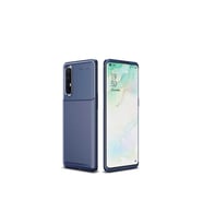 Oppo Reno 3 Pro 5G Uyumlu Kılıf Zore Negro Silikon Kapak (Lacivert)
