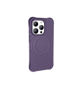 Apple iPhone 14 Pro Max Uyumlu M-safe Şarj Özellikli Airbagli Mat Görünümlü Zore Hepi Kapak (Koyu Mor)
