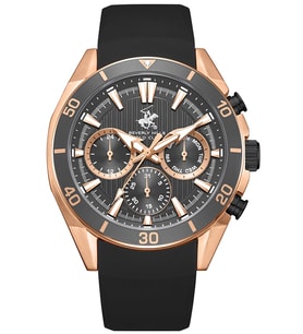Beverly Hills Polo Club BP3730X.461 Erkek Kol Saati (Siyah)