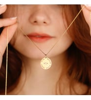 Kişiye Özel İsimli Aile Kolyesi – 18K Altın Kaplama 925 Ayar Gümüş (Gold)