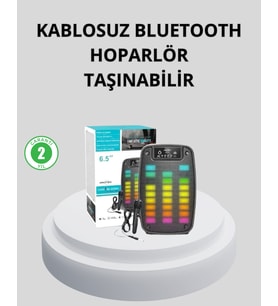 Bluetooth Bağlantılı Taşınabilir Müzik Cihazı – 2 Saat Kesintisiz Müzik