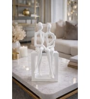 25 cm Kaideli Couple Biblo Obje Süs Dekoratif Ev Ofis Aksesuar