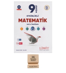 Limit 9. Sınıf Matematik Maarif Soru Bankası ve Telefon Standı