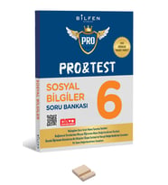 6. Sınıf Pro&Test Sosyal Bilgiler Soru Bankası + Telefon Standı