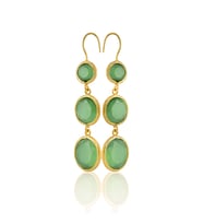 Kadir Jewellery 22 Ayar Altın Kaplama Vintage Küpe -El İşçiliği Ve Hipoalerjenik Küpe