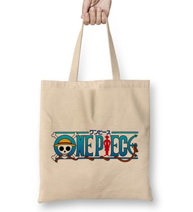 One Piece Luffy Straw Hat Pirate Sluffy 01 Bez Çanta Uzun Saplı