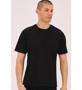 T0739 DEWBERRY ERKEK T-SHIRT-SİYAH