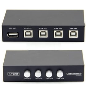 4569 Yazıcı Printer Switch Çoklayıcı Çoğaltıcı 4 Port