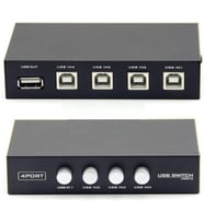 4569 Yazıcı Printer Switch Çoklayıcı Çoğaltıcı 4 Port