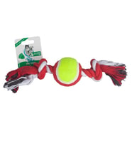Polo İpli Oyuncak Toplu Kırmızı Beyaz 28Cm