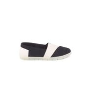 Erkek Keten Espadril Ayakkabı (Bej - Siyah)