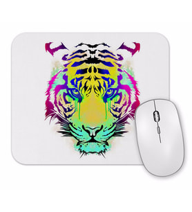 Renkli  Kaplan Aslan Mouse Pad