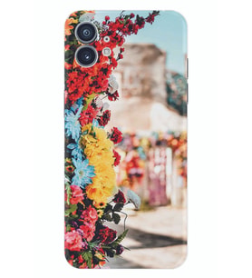 Nothing Phone 2 Kılıf Silikon Desen Özel Seri Gerçek Çiçekler 1743