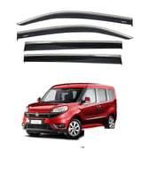 fiat doblo 2010 sonrası 4.lü kromlu cam rüzgarlığı