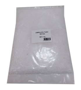 LokmanAVM Yemeklik Himalaya Kristal Kaya Tuzu Çakıl Beyaz 1000 Gr