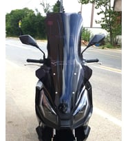 MOTOCAM Motolüx Wow 150  Ön Cam 2023-2026 Model 78cm Siyah Renkli 4mm UZUN