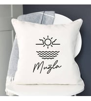 Muğla Tasarımlı Yastık
