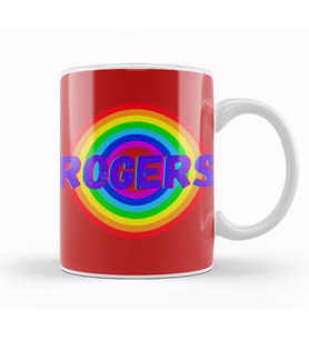 Mr Fred Rogers Quotes   Vintage Retro Style Art Kupa Bardak Porselen