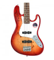 Madison MJBG-P02-CB Bas Gitar - Krem (Başlangıç/Orta - Jazz Bass Tipi)  Krem Rengi (Cream), 2 Adet Single-Coil Manyetik, Akçaağaç Sap ve Gül Ağacı Klavye  Ölçüler: 864 mm Skala Uzunluğu