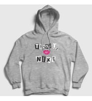 Presmono Unisex Gri Next Ariana Grande Kapüşonlu Sweatshirt 152801tt (Gri)