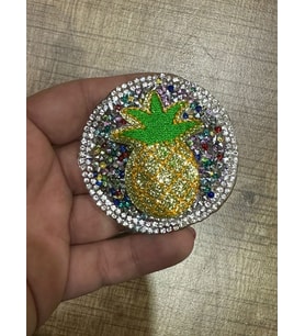 6X6 CM ÜTÜ İLE YAPIŞAN ANANSLI TAŞLI ARMA YAMA DİKİŞ HOBİ AKSESUARI