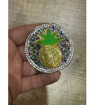 6X6 CM ÜTÜ İLE YAPIŞAN ANANSLI TAŞLI ARMA YAMA DİKİŞ HOBİ AKSESUARI