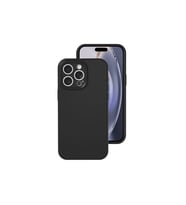 Apple İphone 16 Pro Kılıf Nano İçi Kadife Silikon - Siyah