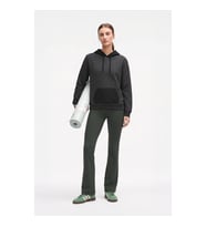 Kadın Oversize Kapüşonlu Cepli Antrasit Sweatshirt