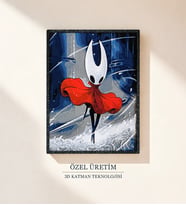 Hollow Knight Hornet 3D Tablo 15×20 cm