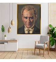 ÇERÇEVELİ ATATÜRK TABLO S176