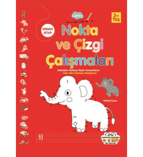Nokta ve Çizgi Çalışmaları Kırmızı