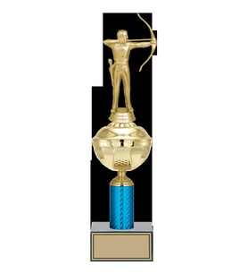 ODAK KUPA - Figürlü Kupalar - Okçu Figürlü Kupalar FG-051 C - 37 cm
