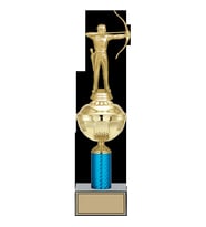 ODAK KUPA - Figürlü Kupalar - Okçu Figürlü Kupalar FG-051 C - 37 cm