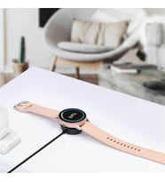 Lexroo Samsung Galaxy Watch 7 ile Uyumlu 1 Metre USB Şarj Kablosu ve Adaptörü