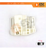 Renault Megane MK2 2002-2008 4/5 Kapı 82000280068 İçin Arka Sağ Kapı Cam Kriko Tamir Klipsi