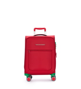 United Colors Of Benetton Ultra Light Kumaş Kabin Boy Valiz Kırmızı BNT2800