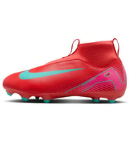 Nike JR Zoom Superfly 10 Academy FG/MG Bağcıksız Çoklu Zemin Çocuk Kramponu Pembe