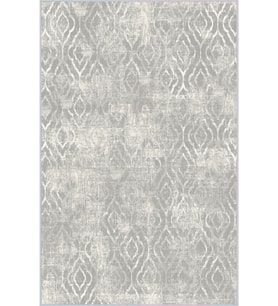 Eliana Home Baskılı, Yıkanabilir Kaymaz Taban Salon Halısı LNA1653 100x150 cm (Gri)