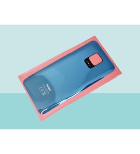 Xiaomi Redmi NOTE 9S NOTE 9 PRO Uyumlu Arka Kapak Batarya Kapağı - GRİ