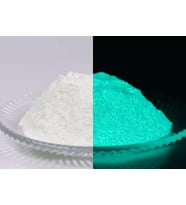 FOSFOR TOZU TURKUAZ RENK KARANLIKTA PARLAYAN EPOKSİ REÇİNE VE SANATSAL FOSFOR 1 KG