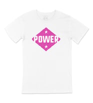 Pembe Power Tişört