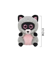 Peluş Rakun Oyuncak 17 Cm 3367 (Çok Renkli)