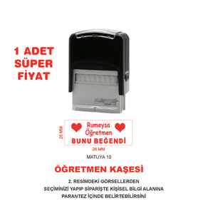 KAŞECİNİZ ÖĞRETMEN KAŞESİ (MATUYA 10)