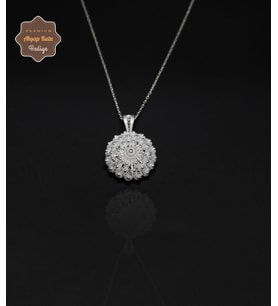 3 Sıra Bereket Model 925 Ayar Saf Gümüş Telkari Kadın Kolye 201024643