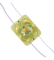 Powermaster PM-14715 12 Volt 2 Watt Sarı Yanıp Sönen Çakar 4333-3030 Modül Led 43x33x28mm