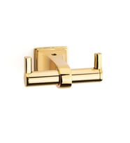 Line İkili Bornoz Askılığı Gold Kaplama