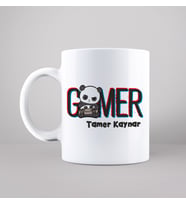 Gamer ( Oyuncu ) Tasarımlı Kupa Kişiye Özel